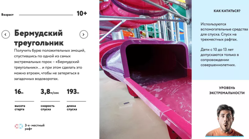 Виды семейных аттракционов